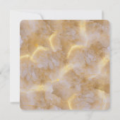 Elegante Blue Lavender Lila Hydrangeas Dankeskarte (Rückseite)