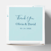 Elegante Blue Ocean Gastgeschenk Hochzeit Box Geschenkschachtel (Oben)