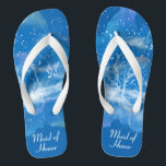 Elegante Blue White Wedding Trauzeugin Badesandalen<br><div class="desc">Diese eleganten Flip Flops mit klassisch blauen und weißen Farbverlaufsmustern sind ein unvergessliches Geschenk für Hochzeitsfeier-Mitglieder: Braut, Brautjungfrauen, Brautmutter, Trauzeugin... Sie fügen Ihrem Hochzeitstag, Junggeselinnen-Abschied oder anderen Feierlichkeiten eine stilvolle Glamour hinzu. Strich Anpassen Sie es mit Ihrer Formulierung durch die Vorlagenfelder. Wenn Sie gewollt haben, um den Stil, die Farbe...</div>