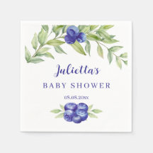 Elegante Blueberry- und Grünpflanzen-Foliage Babyd