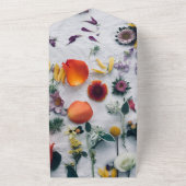 Elegante blühende Rose All In One Einladung (Außenbereich)