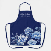 Elegante blühende Schürze (Vorderseite)