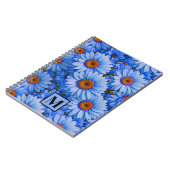 Elegante blühende Sonnenblumen Notizblock (Linke Seite)