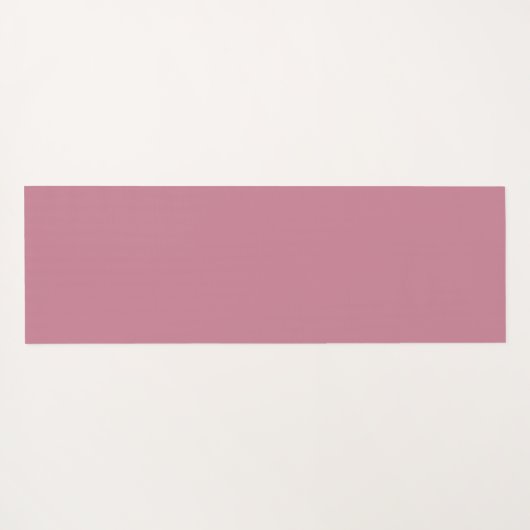 Elegante Blume auf Light Rose Gold Shades Yogamatte (Rückseite (Horizontal))