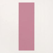 Elegante Blume auf Light Rose Gold Shades Yogamatte (Rückseite)