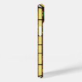 Elegante Blume aus gepolstertem Glas Case-Mate iPhone Hülle (Rückseite / Rechts)