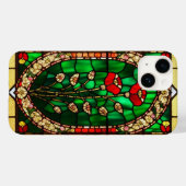 Elegante Blume aus gepolstertem Glas Case-Mate iPhone Hülle (Rückseite (Horizontal))