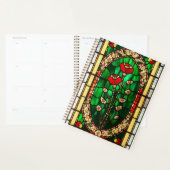 Elegante Blume aus gepolstertem Glas Planer (Anzeige)