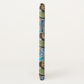 Elegante Blume Blue Periwinkle Floral Classic Case-Mate iPhone Hülle (Hinten/Rechts)