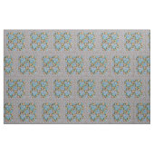 Elegante Blume Blue Periwinkle Floral Classic Stoff (Fat Quarter (45,7 x 55,9 cm))