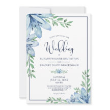 Elegante Blume Blumen Grüne Hochzeit