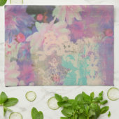 elegante Blume Blumenmuster-Küchen-Tuch Küchentuch (Gefaltet)