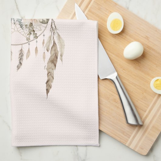 Elegante Blume Bouquet Geschirrtuch (Viertel Falte)