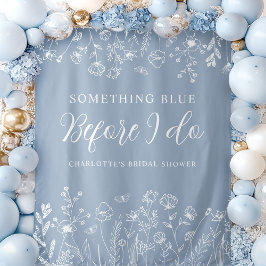 Elegante Blume Brautparty Hintergrund Wandteppich