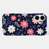 Elegante Blume Case-Mate iPhone Hülle (Rückseite (Horizontal))