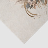 Elegante Blume Folien und Feathers Seidenpapier (Ausschnitt)