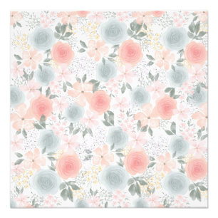 ELEGANTE BLUME FOTODRUCK
