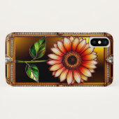 Elegante Blume Kunstwerk Case-Mate iPhone Hülle (Rückseite (Horizontal))