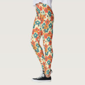 Elegante Blume Leggings (Links)