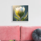 Elegante Blume Leinwanddruck (Insitu (Wohnzimmer))