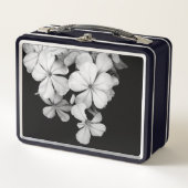 Elegante Blume Metall Brotdose (Vorderseite)