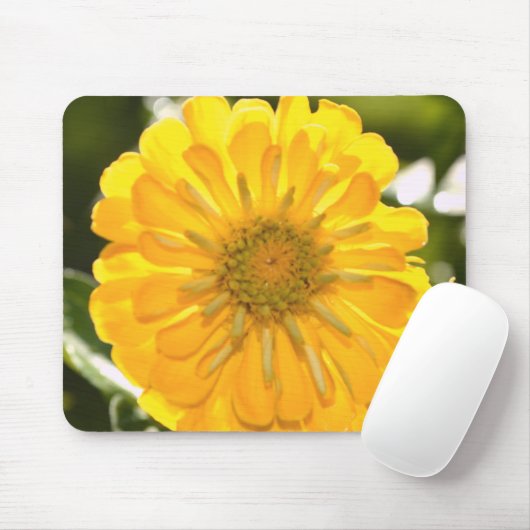 Elegante Blume mit Blumen Mousepad (Mit Mouse)