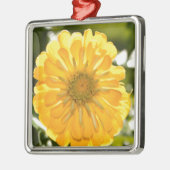 Elegante Blume mit Blumen Ornament Aus Metall (Links)