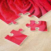 Elegante Blume mit Blumen Rote Rose Rose Garten Puzzle (Seite)