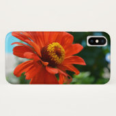 Elegante Blume mit Orangenblumen Case-Mate iPhone Hülle (Rückseite (Horizontal))