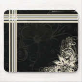 Elegante Blume Mousepad (Vorne)