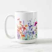 Elegante Blume Muster Geschenk 🌿 Kaffeemaschine T Kaffeetasse (Links)