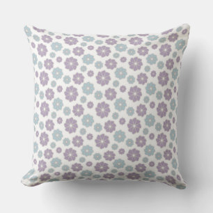 Elegante Blume Nahtlose Muster-Kissen Kissen