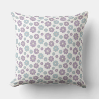 Elegante Blume Nahtlose Muster-Kissen Kissen