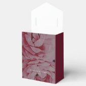 Elegante Blume Personalisiert Wedding Danke Geschenkschachtel (Geöffnet)