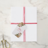 Elegante Blume Pines Geschenkanhänger (Mit Garn)