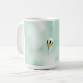 Elegante Blume Print Coffee Tasse (Vorderseite Links)