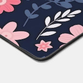 Elegante Blume Schreibtischunterlage (Ecke)