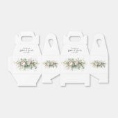 Elegante Blume und Grünpflanzen Geschenkschachtel (Ungefaltet)