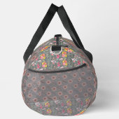 Elegante Blume Wasserfarbe individuell anpassen Duffle Bag (Rechts)