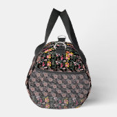 Elegante Blume Wasserfarbe individuell anpassen Duffle Bag (Rechts)