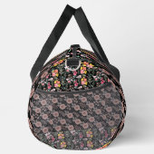 Elegante Blume Wasserfarbe individuell anpassen Duffle Bag (Rechts)