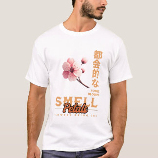 Elegante Blume Wasserfarben - Schöne Handtasche T-Shirt