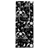 Elegante Blumen Geschenktüte Für Weinflaschen (Vorderseite)