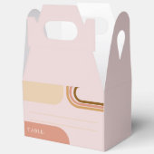 Elegante Blumen-Hochzeitsgunst-Box Geschenkschachtel (Offen)