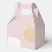 Elegante Blumen-Hochzeitsgunstbox Geschenkschachtel (Rückseite)