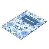 Elegante Blumen Notizblock (Linke Seite)