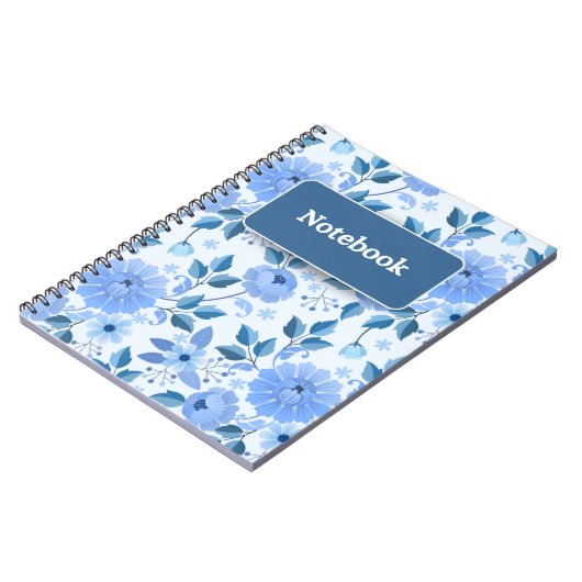 Elegante Blumen Notizblock (Linke Seite)