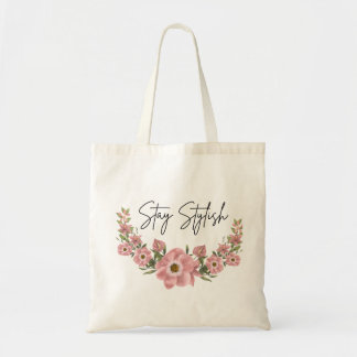 Elegante Blumen-Tasche Tragetasche