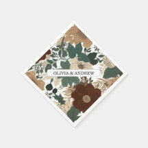 Elegante Blumenakzente und weiche Farbpalette