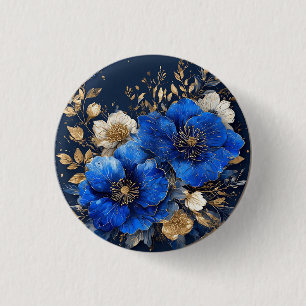 Elegante Blumenarchitektur Button